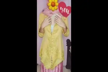 Live Ukhti Kebaya Pink Berani Menggoda Viral HD Lumer